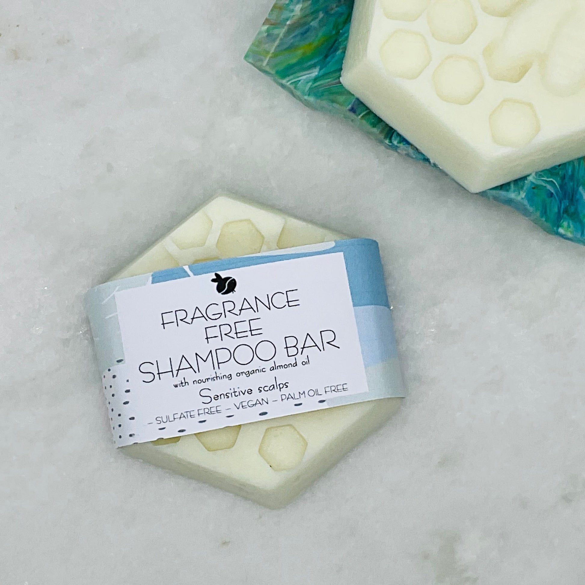 Fragrance free shampoo bar - Bean and Bee