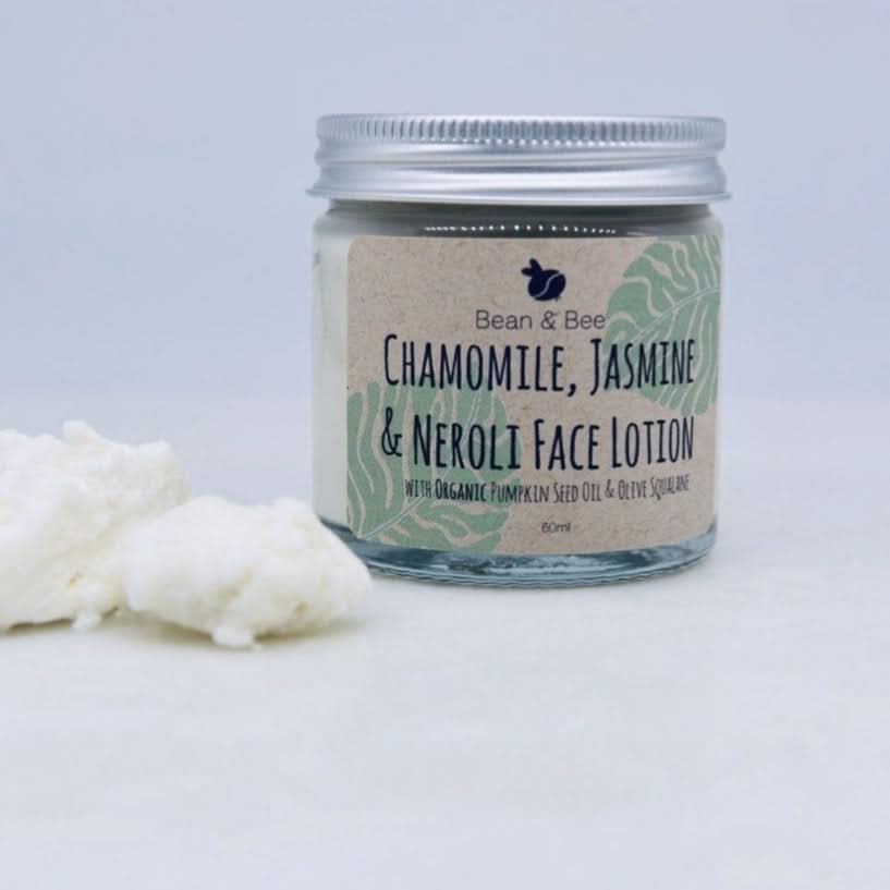 Chamomile, Jasmine & Neroli Face Lotion - Bean and Bee